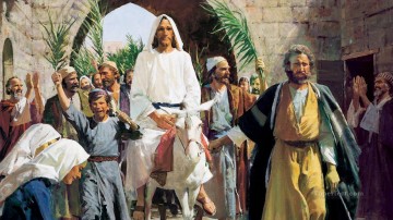 Christianisme et Jésus œuvres - triomphalentry Religieuse Christianisme
